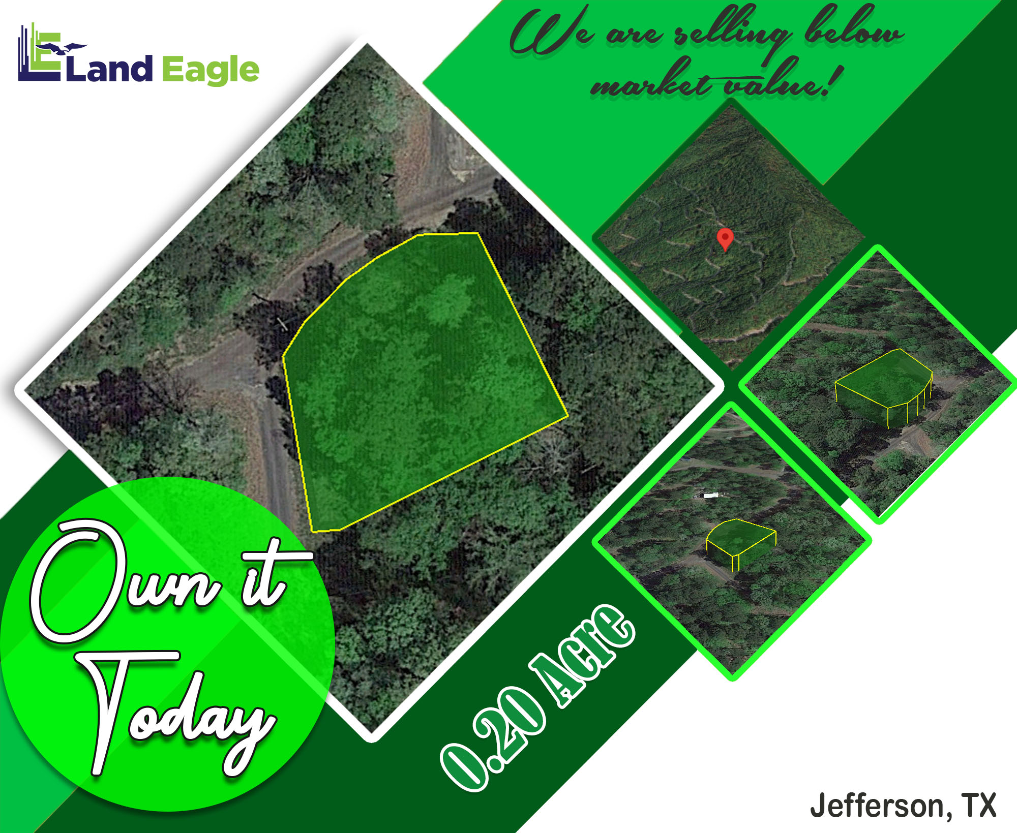 0.22acre RV and Mobile friendly lot For Sale In Jefferson, TX 40